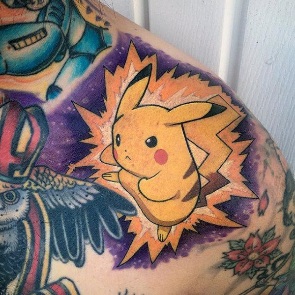 79 Tatuajes de Pokémon (Con el significado)