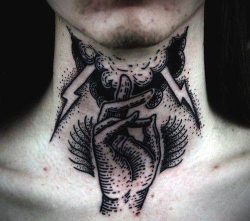 tatuaje cuello 801