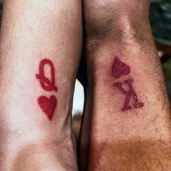 tatuaje novios enamorados 141