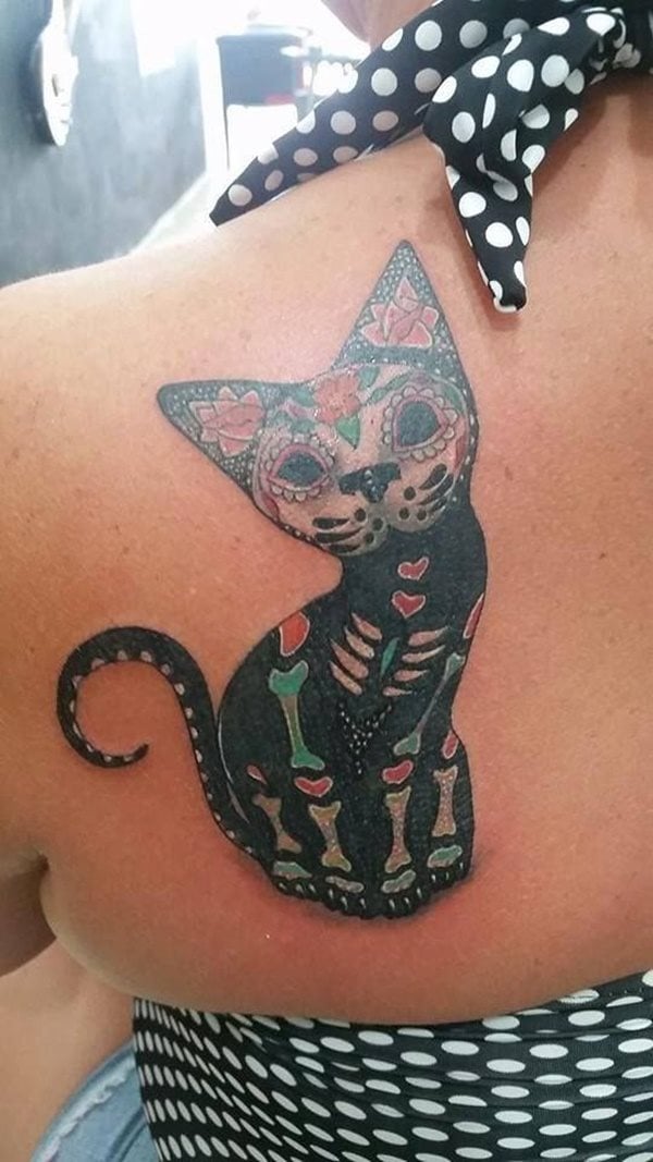 tattoo gato 62