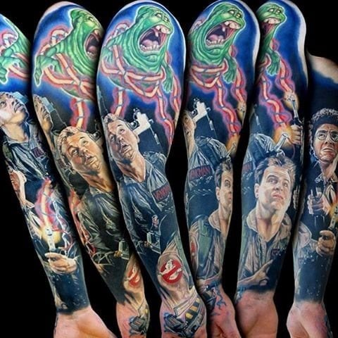 tatuaje cazafantasmas 22