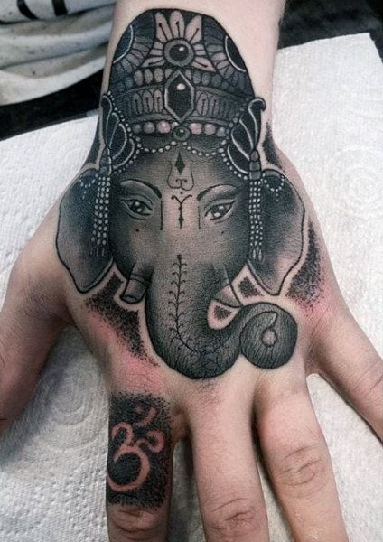 tatuaje dios ganesha 196