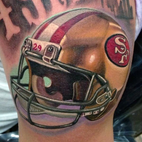 tatuaje futbol americano 154