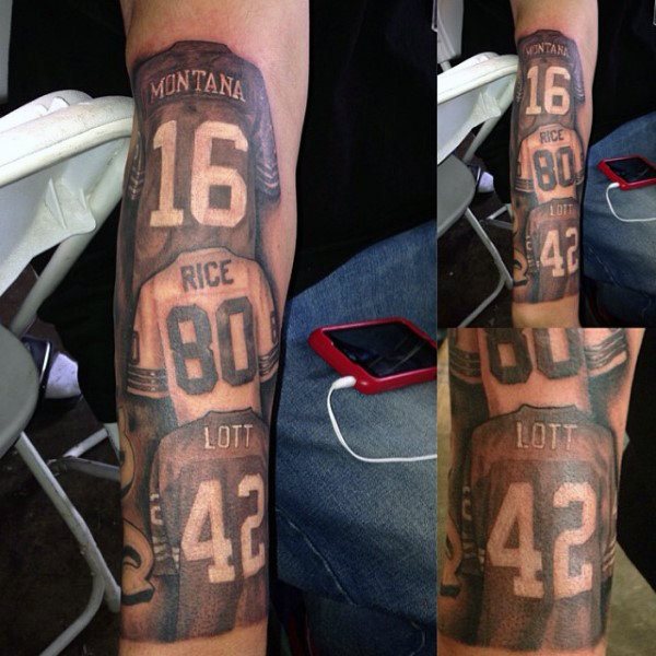 tatuaje futbol americano 31