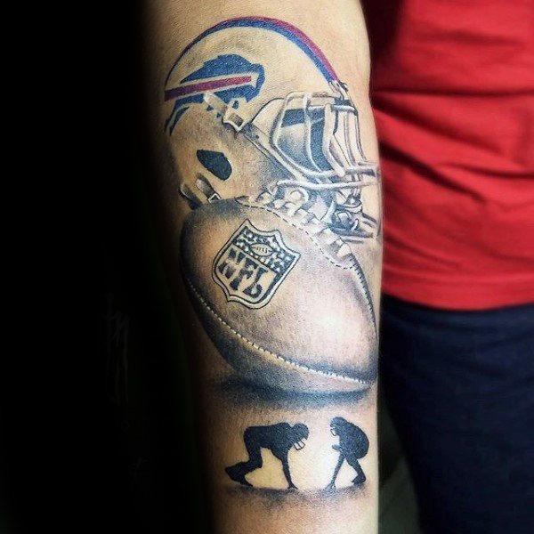 tatuaje futbol americano 70