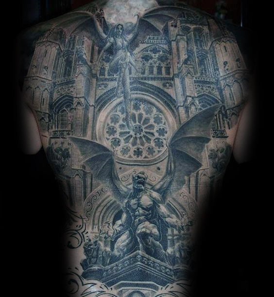 tatuaje gargola 151