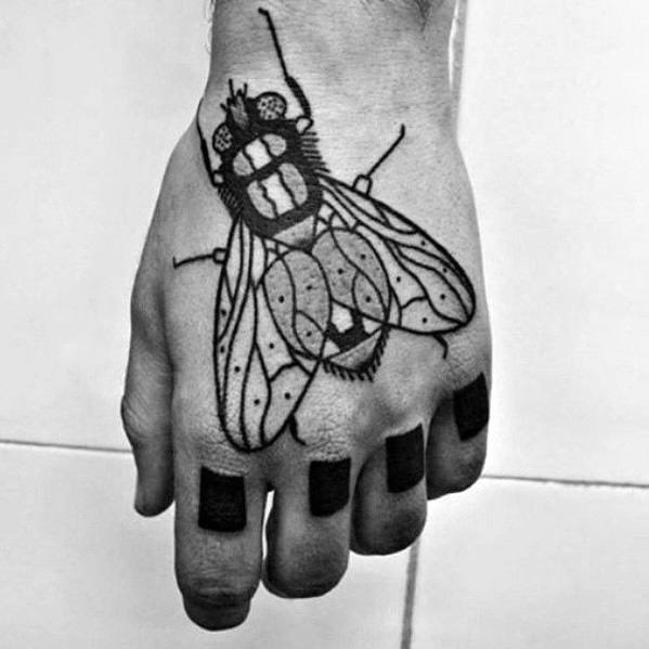 tatuaje mosca 127