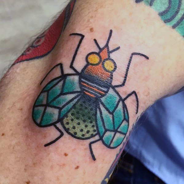 45 Tatuajes de moscas (Con el significado)