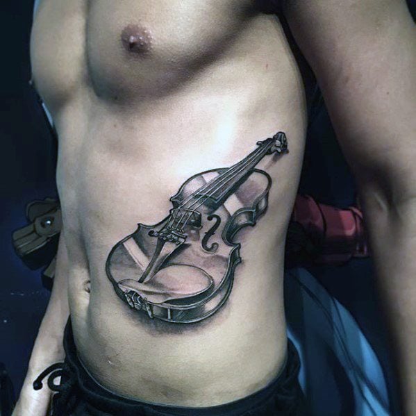 tatuaje violin 100