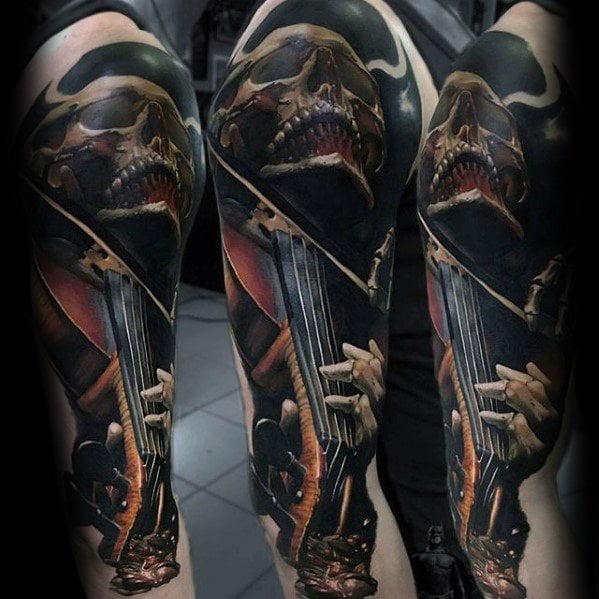 tatuaje violin 13