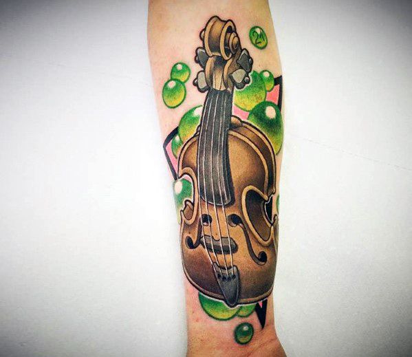 tatuaje violin 85