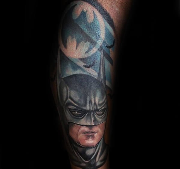 tatuaje batman para hombre 03