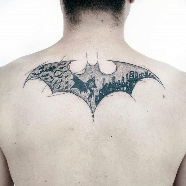 tatuaje batman para hombre 05