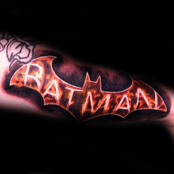 tatuaje batman para hombre 08