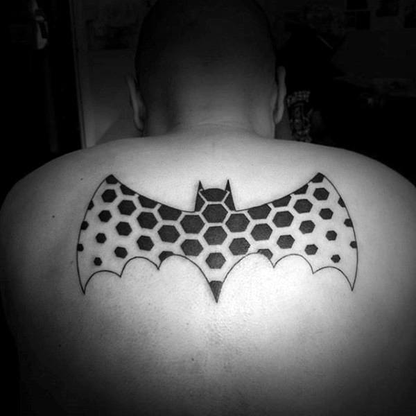 tatuaje batman para hombre 15