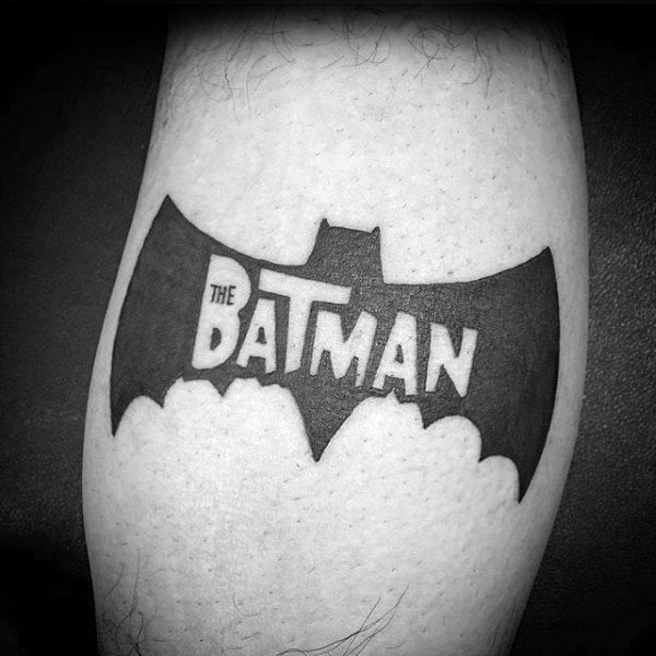 tatuaje batman para hombre 24