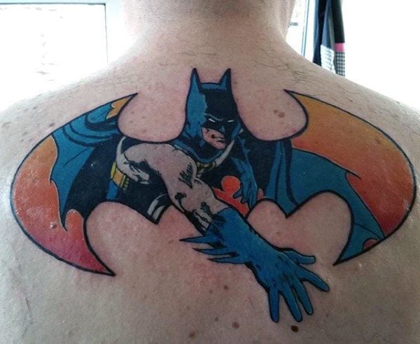 tatuaje batman para hombre 45