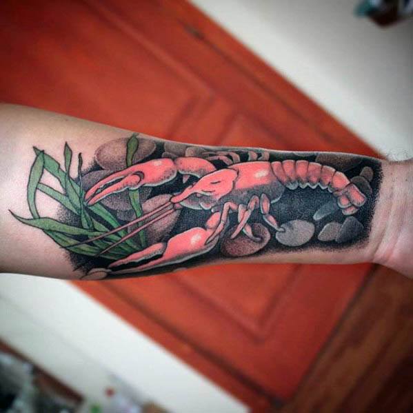 tatuaje cangrejo para hombre 20
