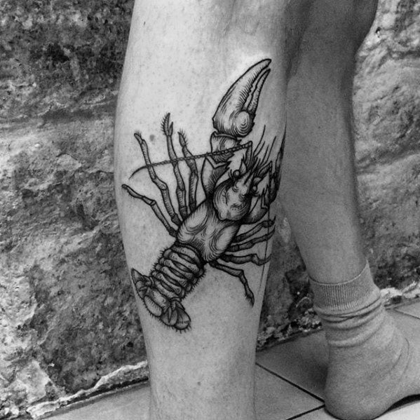 tatuaje cangrejo para hombre 23