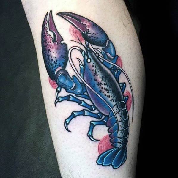 tatuaje cangrejo para hombre 34