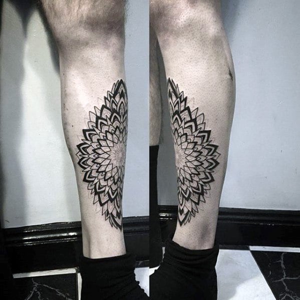tatuaje mandala para hombre 19