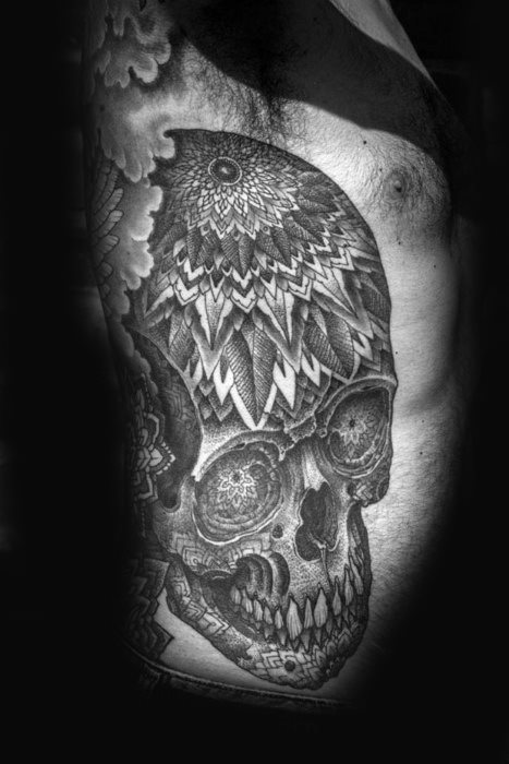 tatuaje mandala para hombre 51