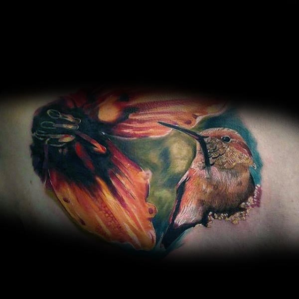 tatuaje colibri 746