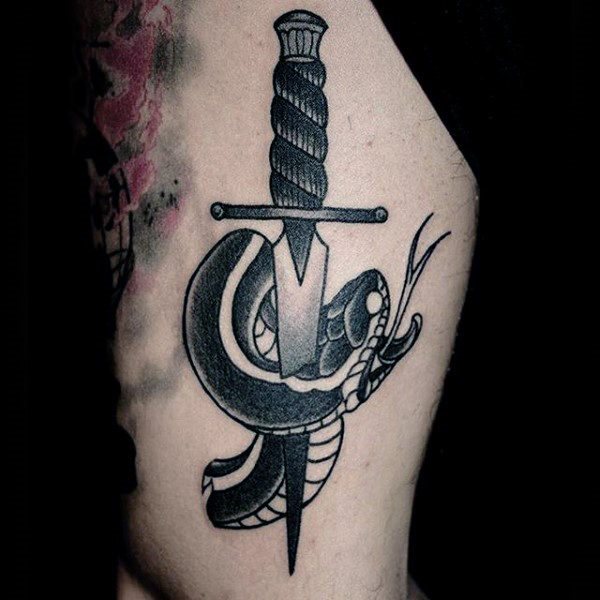 83 Tatuajes De Cuchillos Con Su Significado