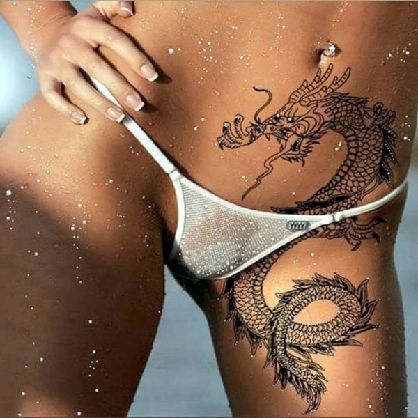 tatuaje dragon 234