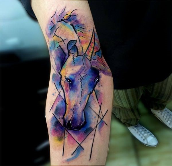 tatuaje unicornio 134