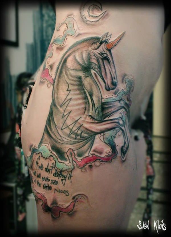 tatuaje unicornio 418