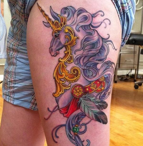 tatuaje unicornio 434