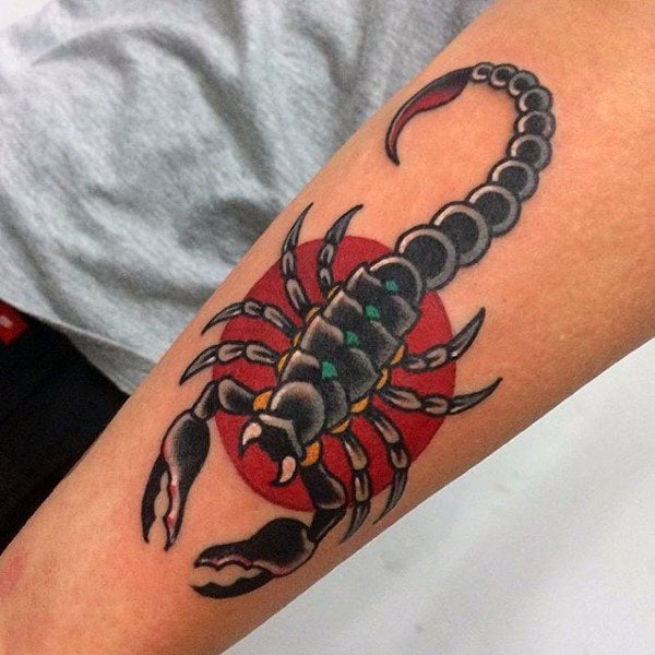 tatuaje escorpion 107