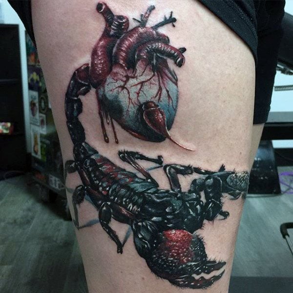 tatuaje escorpion 248