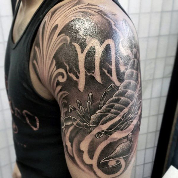 tatuaje escorpion 308