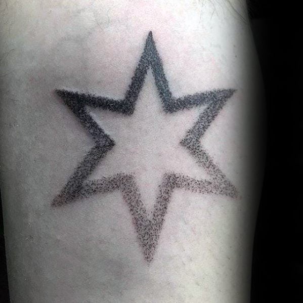 tatuaje estrella 86