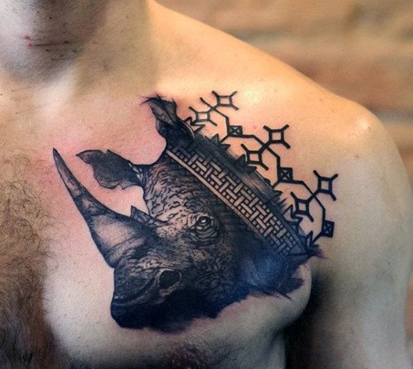 tatuaje rinoceronte 143