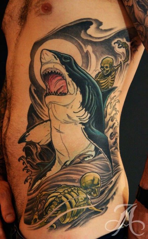 tatuaje tiburon 122
