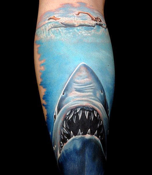 tatuaje tiburon 158
