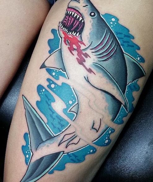 tatuaje tiburon 221