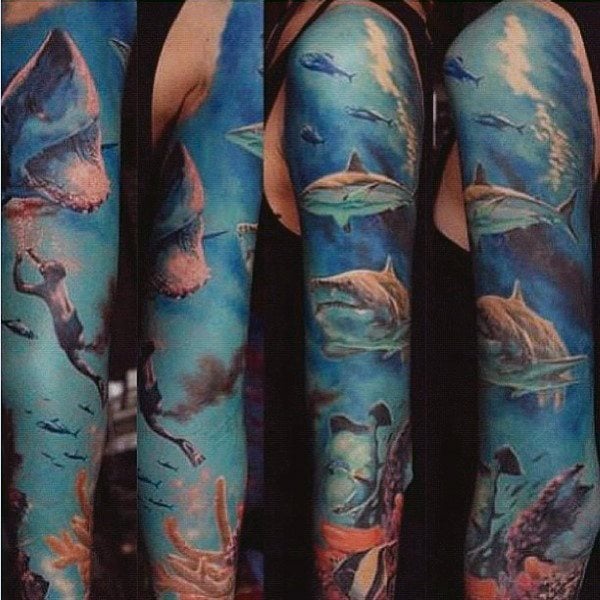 tatuaje tiburon 227
