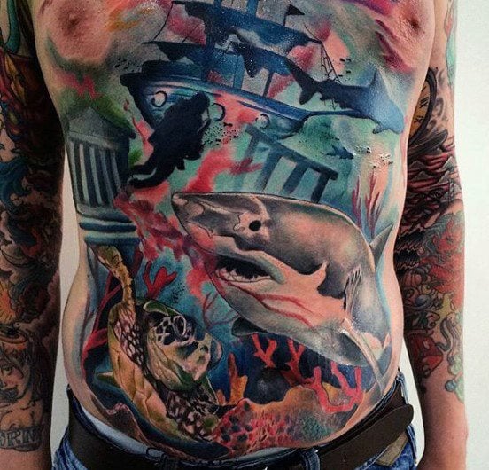 tatuaje tiburon 230