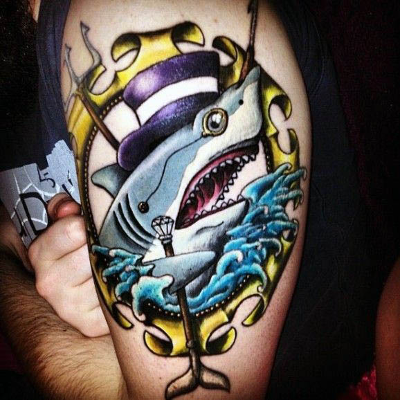 tatuaje tiburon 254
