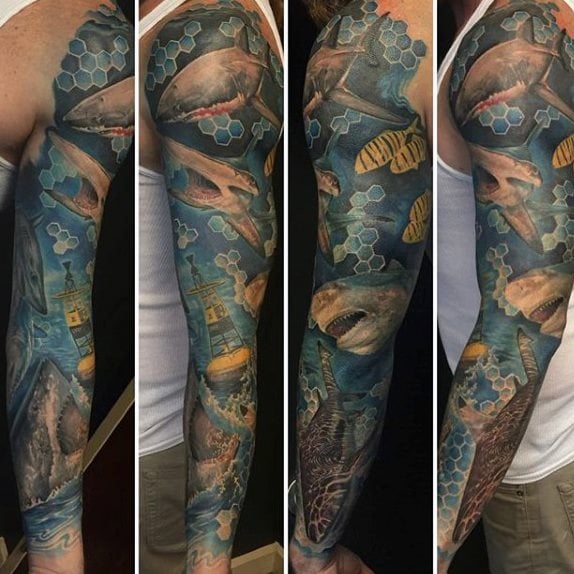 tatuaje tiburon 299