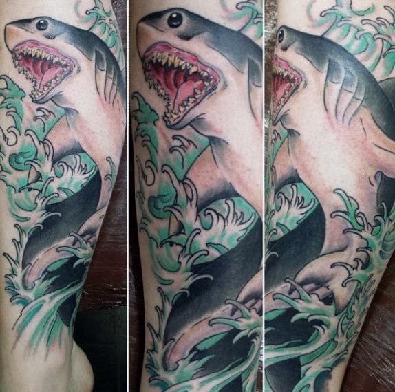 tatuaje tiburon 353