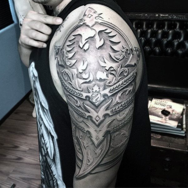 tatuaje armadura 137