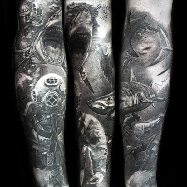 tatuaje manga oceano 45