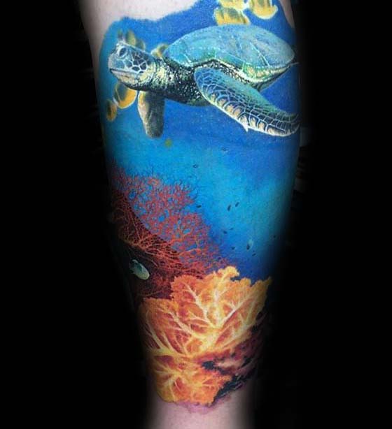 tatuaje manga oceano 61