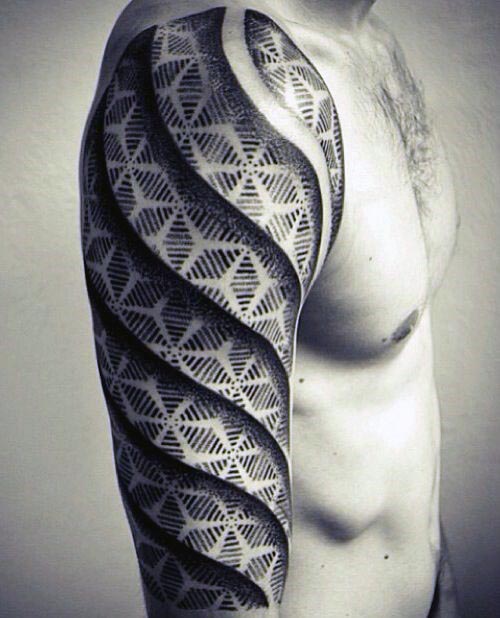 tatuaje 3d hombre 11