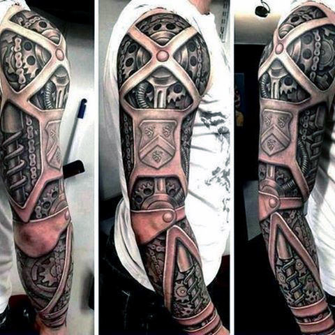 tatuaje 3d hombre 151